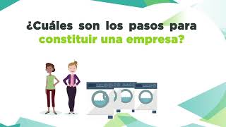 Pasos para constituir una empresa [upl. by Annah]