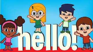 Hello  Kids Greeting Song and Feelings Song  Super Simple Songs [upl. by Marceau940]