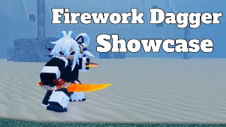 GPO Firework Dagger Showcase  Max Stats [upl. by Nolava765]