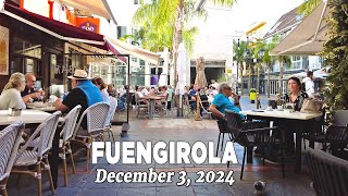 Fuengirola December 3 2024 Town Walking Tour Malaga Costa del Sol Spain 4K [upl. by Eustatius]