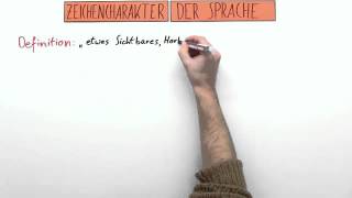 Das Zeichenmodell von Saussure  Deutsch  Sprache und Kommunikation [upl. by Rehpotsirahc]