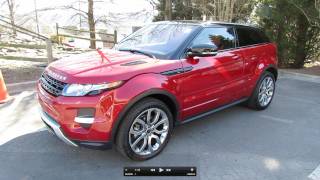 2012 Range Rover Evoque Coupe Pure Plus Dynamic Start Up Exhaust and In Depth Tour [upl. by Gary]