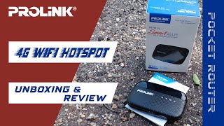 Prolink PRT7011L 4G Wifi Hotspot Portable pocket router Unboxing and Review  Smart Lab [upl. by Arit]