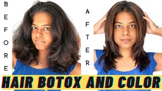 Hair Botox Treatment and Highlights [upl. by Cas]