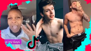 GAY TIKTOK COMPILATION 21 LGBTQ TikToks that bring me PRIDE [upl. by Sisxela]