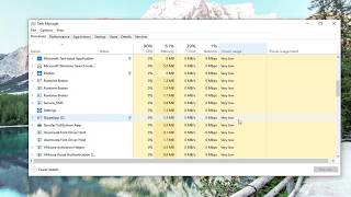 How to View Power Usage of Processes in Task Manager in Windows 10 [upl. by Initirb]