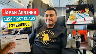 EP 21 Japan Airlines A350 First Class Experience from Osaka to Okinawa [upl. by Marje450]