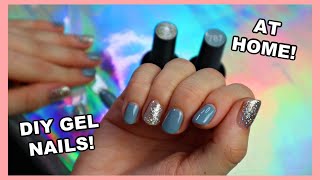 HOW I DO MY GEL NAILS AT HOME  Beetles Gel Polish [upl. by Wesle]