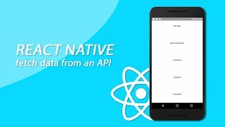 React Native Tutorial  How To Get Data From An API With React Native [upl. by Niamor994]