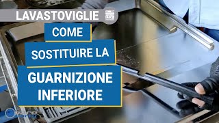 Come sostituire la guarnizione inferiore della lavastoviglie [upl. by Jaffe97]