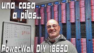 Una Casa a Pilas con tu PowerWall DIY 18650  Victron amp Fronius  Batería Litio artesanal [upl. by Oinafipe737]