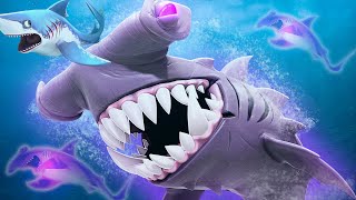 NEW EVOLVED HAMMERHEAD SHARK  DARKHAMMER  Hungry Shark Evolution  Part 7  Pungence [upl. by Aihseyt314]