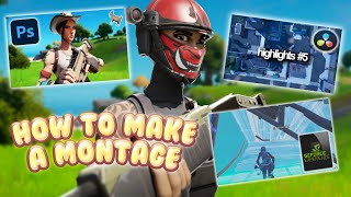 How to Make a Fortnite Montage  Full Guide [upl. by Cavill643]