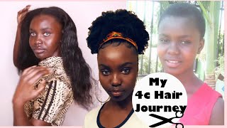 How I Grew My Natural Hair To Waist length  My 4C Hair Journey Current Routine Wash Day Products [upl. by Sarette]