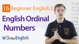 How to Express English Ordinal Numbers [upl. by Nuawtna]