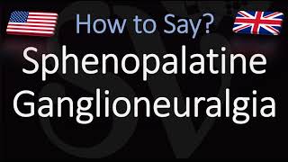 How to Pronounce Sphenopalatine Ganglioneuralgia CORRECTLY [upl. by Liamsi302]