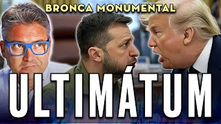 ¡BRONCA MONUMENTAL Ultimátum de TRUMP a ZELENSKY ¿PAZ o Explotación de RECURSOS [upl. by Gall]