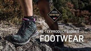 GORETEX Product Stories  GORETEX Footwear [upl. by Frodin403]