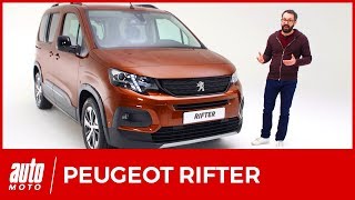 Peugeot Rifter  lalternative chic et sportive au Citroën Berlingo [upl. by Ekusoyr]