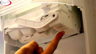 LG Refrigerator  How to test the ice maker [upl. by Hcahsem417]