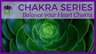 Balance Your Heart Chakra Energy Guided Meditation [upl. by Birck974]