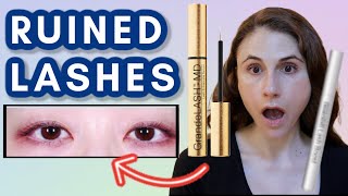 The TRUTH about LASH SERUMS GrandeLASH RevitaLASH Lash Boost Dr Dray [upl. by Aleirbag]