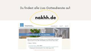 Livestreams unserer Gottesdienste [upl. by Lora]