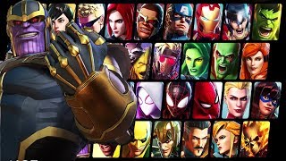 Marvel Ultimate Alliance 3 The Black Order  All Characters Unlocked  Gameplay [upl. by Tnecillim966]