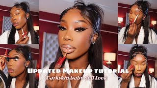 MAKEUP TUTORIAL  UPDATED EVERYDAY MAKEUP ROUTINE TALK THROUGH AND DETAILS [upl. by Theressa]