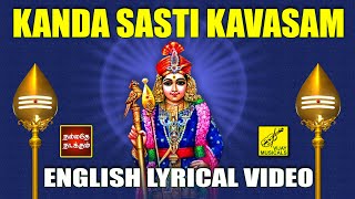 Kanda sasti kavasam with English Lyrics  Trivandrum Sisters  Murugan song  Vijay Musicals [upl. by Pyne765]