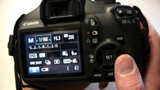 Using the Canon EOS 1100D  Rebel T3 DSLR  Media Technician Steve Pidd [upl. by Dermot]