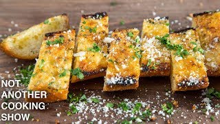 how to make the EASIEST GARLIC BREAD [upl. by Bello688]