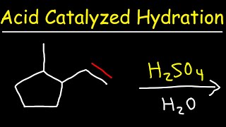 Alkene  H2SO4  H2O [upl. by Keligot544]