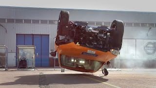 Volvo XC90 Roll Over CRASH TEST [upl. by Aelram]