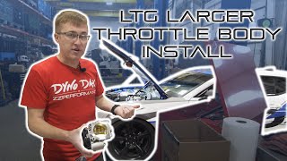 ZZP Install  LTG Larger Throttle Body [upl. by Joleen276]