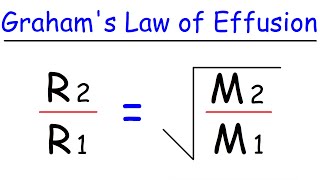 Grahams Law of Effusion [upl. by Nohsed128]