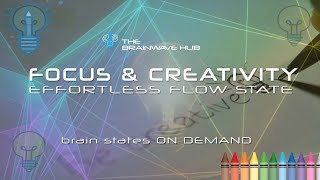 Focus amp Creativity Flow State Isochronics Tones for Creative Thinking Writing [upl. by Ahsinwad]