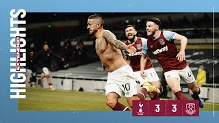 EXTENDED HIGHLIGHTS  SPURS 33 WEST HAM UNITED [upl. by Aronoh]