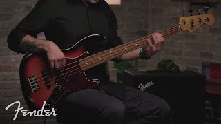 Vintera Series 60s Jazz Bass  Vintera Series  Fender [upl. by Htebzil]