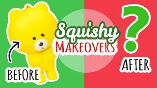 Squishy Makeover ChristmasWinter Edition [upl. by Goldia]