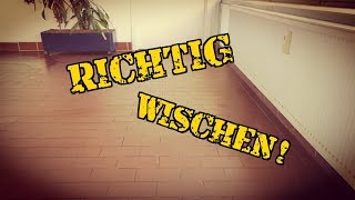 Boden wischen wie ein Profi [upl. by Om]