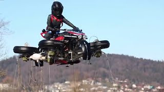 Lazareth LMV 496  Episode 2  quotLa Moto Volantequot  Flying Bike [upl. by Derf647]