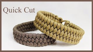 Easiest Trilobite Paracord Bracelet Design Without Buckle Quick Cut [upl. by Felisha643]