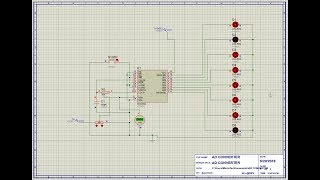 How to make Analog to Digital Converter ADC in proteus [upl. by Godbeare]