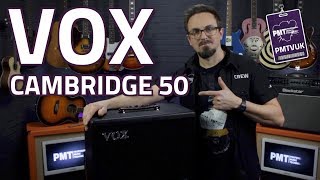 NEW Vox Cambridge 50 NuTube Modelling Amplifier  Review amp Demo [upl. by Atnima]