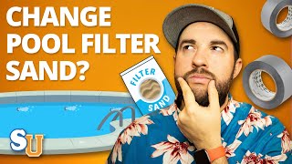 How To Change The SAND In Your POOL FILTER [upl. by Bohner]