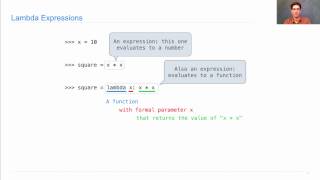 Lambda Expressions [upl. by Notluf]