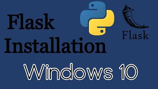 How to Install Flask on Windows 10 Python [upl. by Peppy]