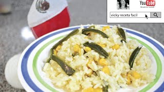 ARROZ BLANCO PERFECTO  Vicky Receta Facil [upl. by Marris]