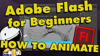 How To Animate in Flash CS6 amp CC  Tutorial for Beginners [upl. by Ttoile]